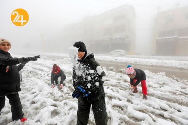 بیت المقدس سفیدپوش شد