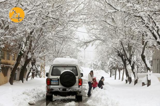 بیت المقدس سفیدپوش شد