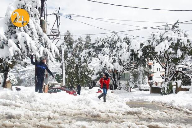 بیت المقدس سفیدپوش شد