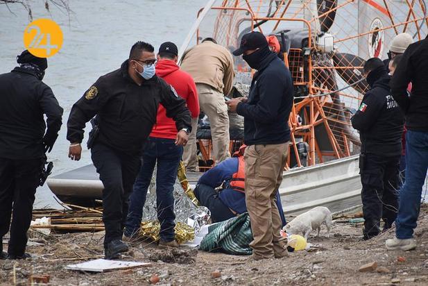 تصاویر مهاجران در مرز مکزیک