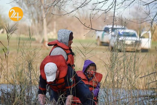 تصاویر مهاجران در مرز مکزیک
