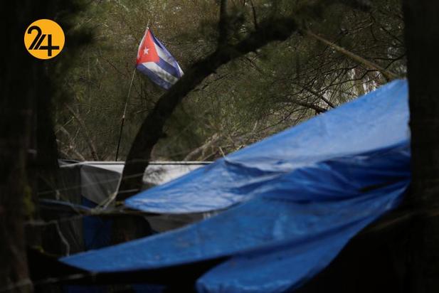 تصاویر مهاجران در مرز مکزیک