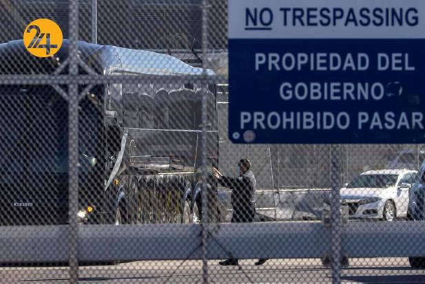 تصاویر مهاجران در مرز مکزیک