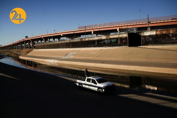 تصاویر مهاجران در مرز مکزیک