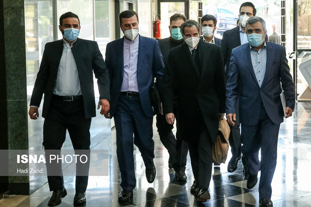 دیدار رافائل گروسی، مدیرکل آژانس بین المللی انرژی اتمی با علی اکبر صالحی