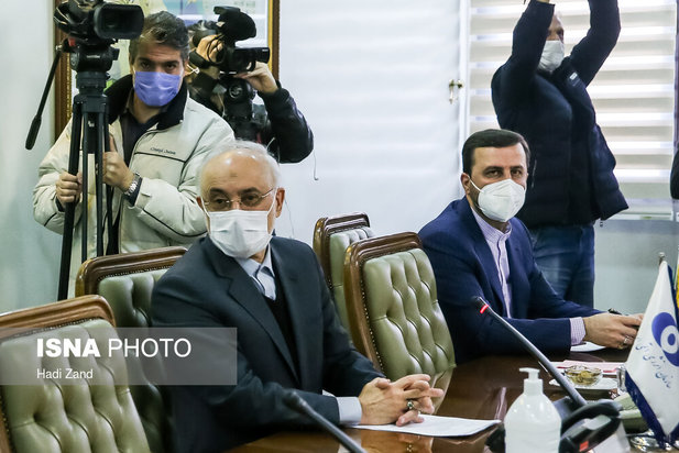 دیدار رافائل گروسی، مدیرکل آژانس بین المللی انرژی اتمی با علی اکبر صالحی