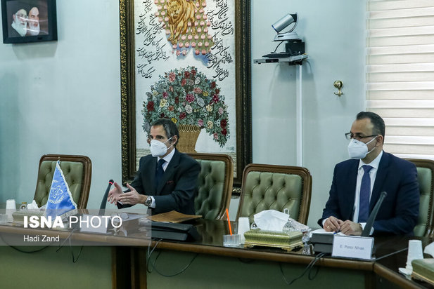 دیدار رافائل گروسی، مدیرکل آژانس بین المللی انرژی اتمی با علی اکبر صالحی