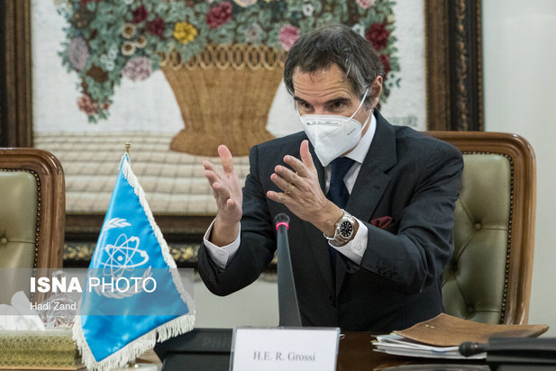 دیدار رافائل گروسی، مدیرکل آژانس بین المللی انرژی اتمی با علی اکبر صالحی