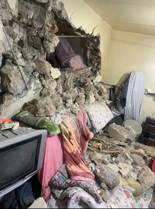 جدال زلزله‌زدگان سی‌سخت با سرما