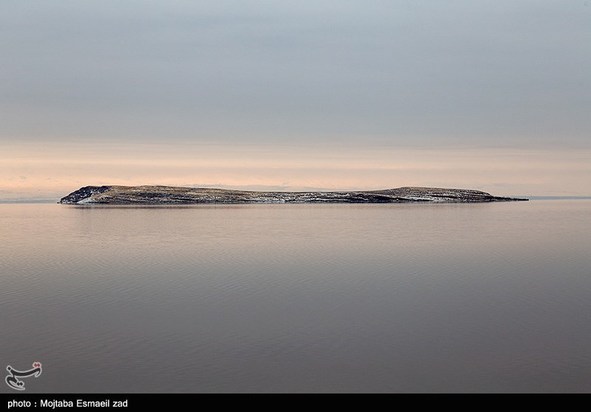 طبیعت زمستانی دریاچه ارومیه