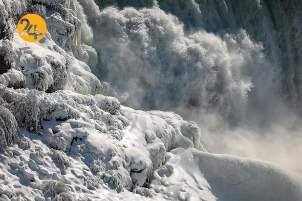 یخ زدگی آبشار نیاگارا فالز