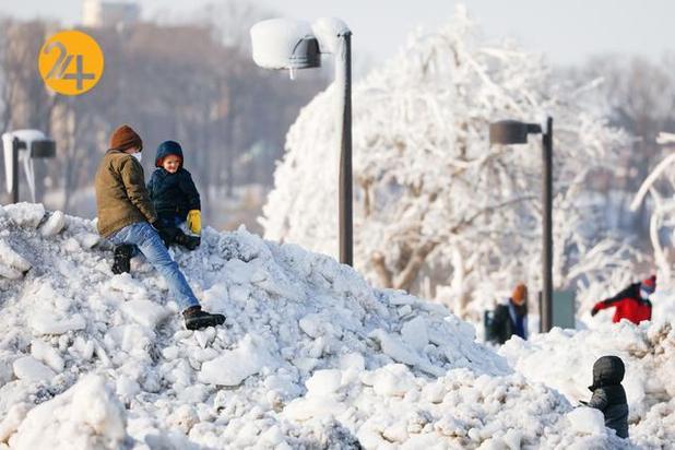 یخ زدگی آبشار نیاگارا فالز