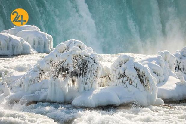 یخ زدگی آبشار نیاگارا فالز