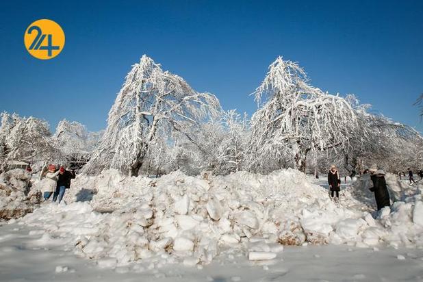 یخ زدگی آبشار نیاگارا فالز