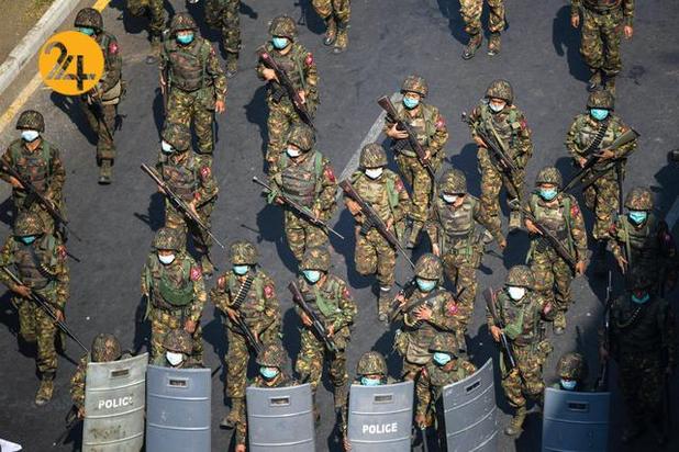 خونین ترین روز اعتراضات در میانمار