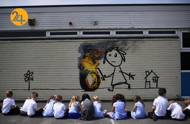 گرافیتی‌های وندالیسم بنکسی