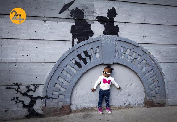 گرافیتی‌های وندالیسم بنکسی