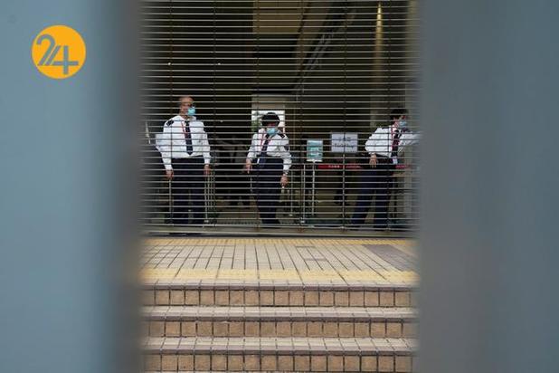 تجمع طرفداران فعالان سیاسی بازداشت شده هنگ کنگی