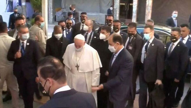 دیدار پاپ فرانسیس با آیت الله سیستانی