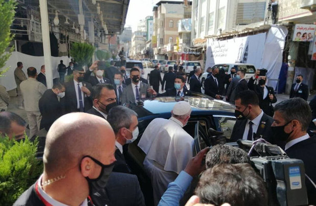 دیدار پاپ فرانسیس با آیت الله سیستانی