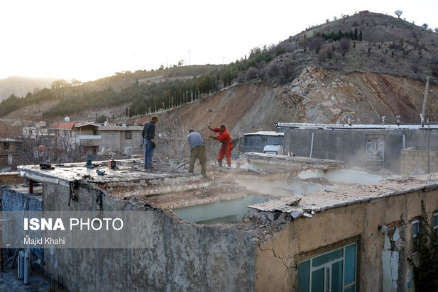 زلزله زدگان سی سخت