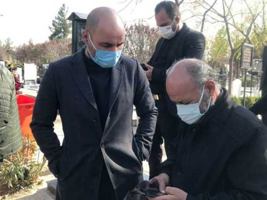 مراسم چهلم مهرداد میناوند