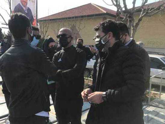 مراسم چهلم مهرداد میناوند