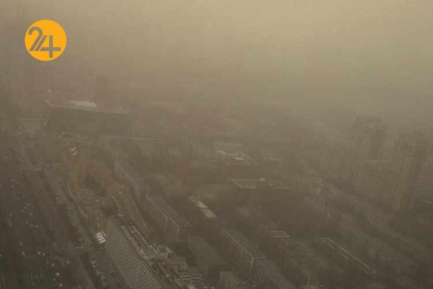 بی سابقه ترین طوفان شن در پکن