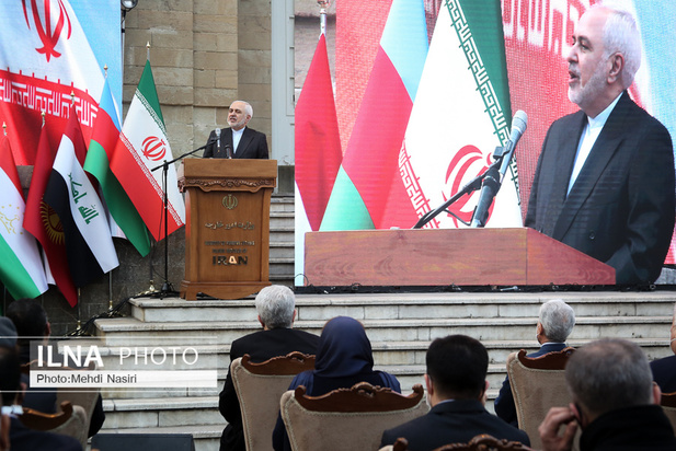 مراسم جشن نوروز ۱۴۰۰ با حضور سفرای خارجی در وزارت خارجه