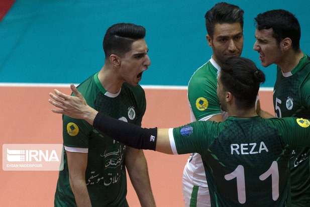 لحظات شادی پرشور والیبالیست‌های ایرانی