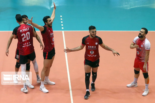 لحظات شادی پرشور والیبالیست‌های ایرانی