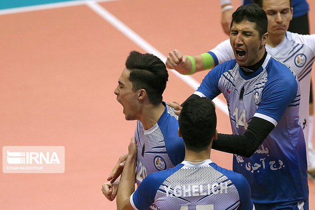 لحظات شادی پرشور والیبالیست‌های ایرانی