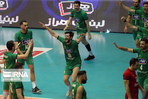 لحظات شادی پرشور والیبالیست‌های ایرانی
