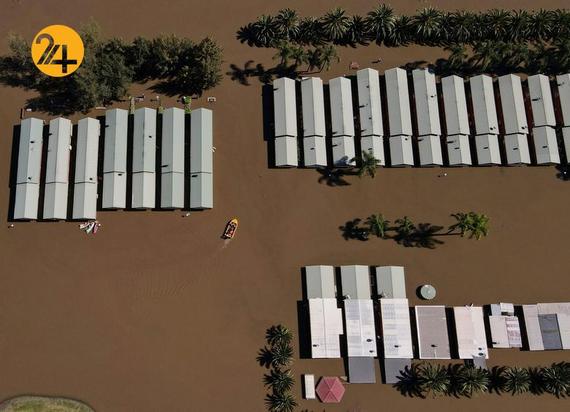 تصاویر سیل تاریخی استرالیا از بالا