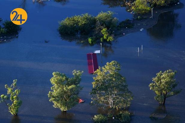 تصاویر سیل تاریخی استرالیا از بالا