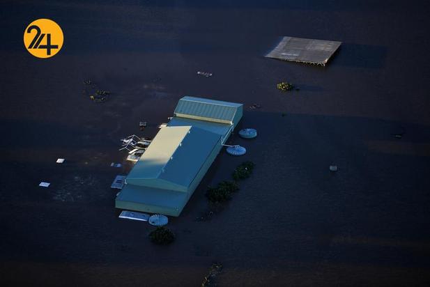 تصاویر سیل تاریخی استرالیا از بالا