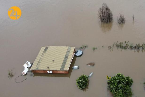 تصاویر سیل تاریخی استرالیا از بالا