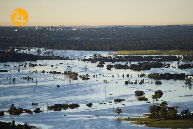 تصاویر سیل تاریخی استرالیا از بالا