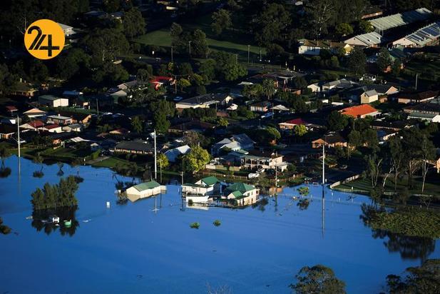 تصاویر سیل تاریخی استرالیا از بالا