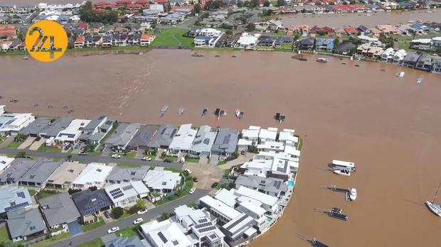 تصاویر سیل تاریخی استرالیا از بالا