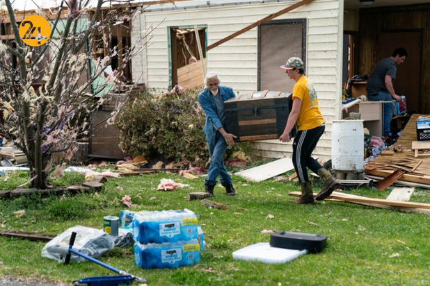 طوفان مرگبار در آلاباما