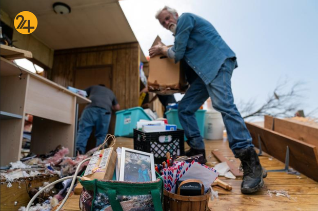 طوفان مرگبار در آلاباما