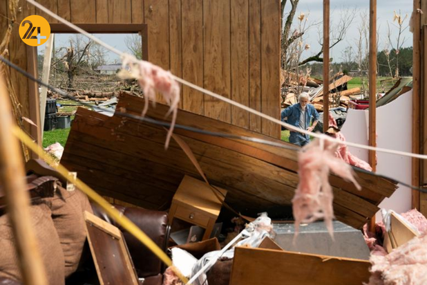 طوفان مرگبار در آلاباما