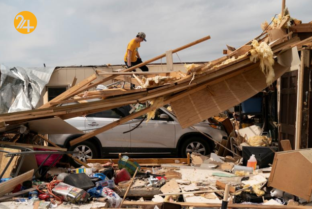 طوفان مرگبار در آلاباما