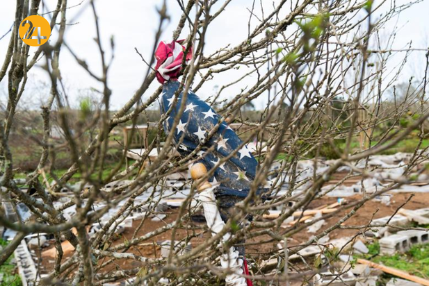 طوفان مرگبار در آلاباما