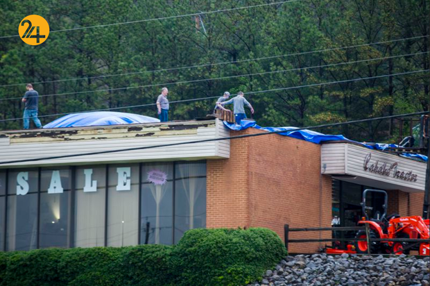 طوفان مرگبار در آلاباما