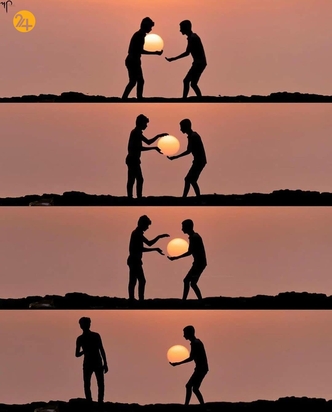 عکاسی با غروب خورشید