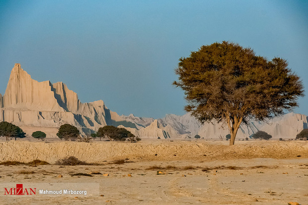 کوه‌های مریخی چابهار