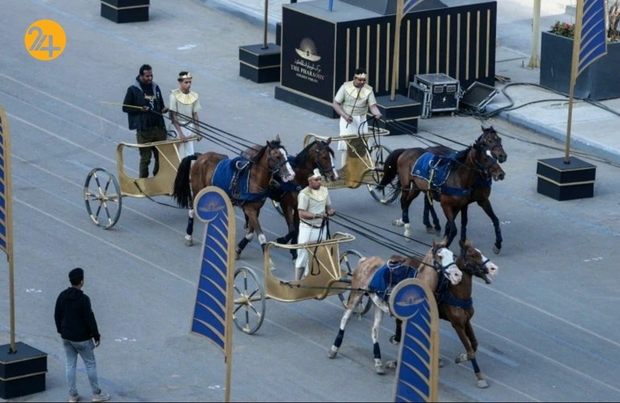 رژه بی نظیر ۲۲ مومیایی فراعنه مصر