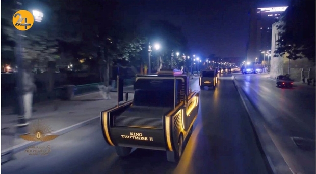 رژه بی نظیر ۲۲ مومیایی فراعنه مصر